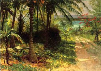 Albert Bierstadt : Tropical Landscape